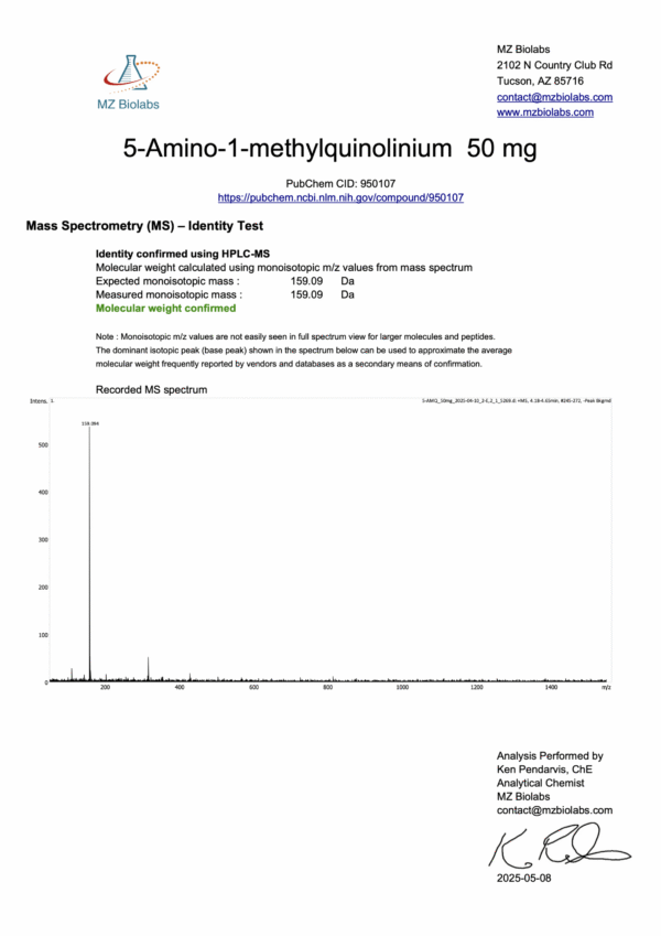 5-Amino-1MQ Capsules