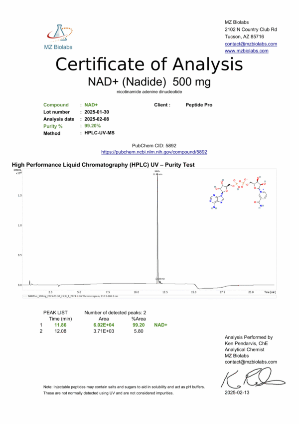 NAD+ (5ML vial)